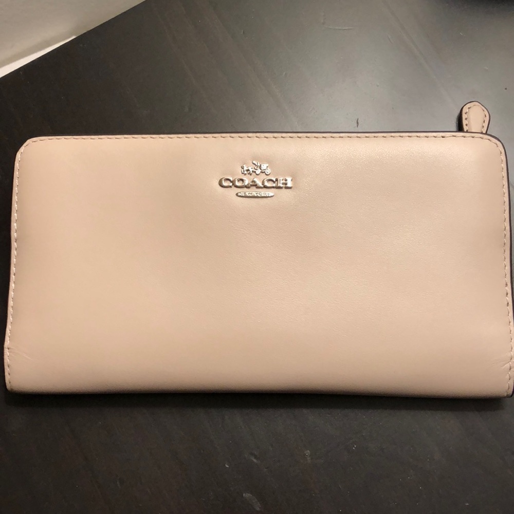 New Authentic Coach Leather Wallet